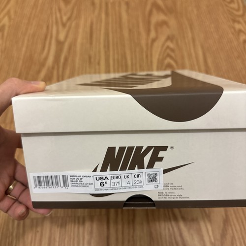 Pre-owned Jordan Size 6.5 - Travis Scott X Air  1 Retro Og Sp Low Canary W In Yellow