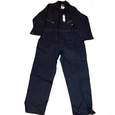 Dickies Men's Deluxe Blend Work Coveralls Long Sleeve 2XL (48700DN)