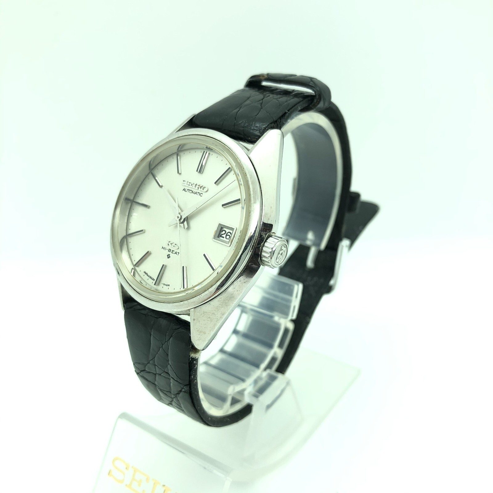 w1833] KING SEIKO 5625-7110 Automatic HI-BEAT Vintage KS