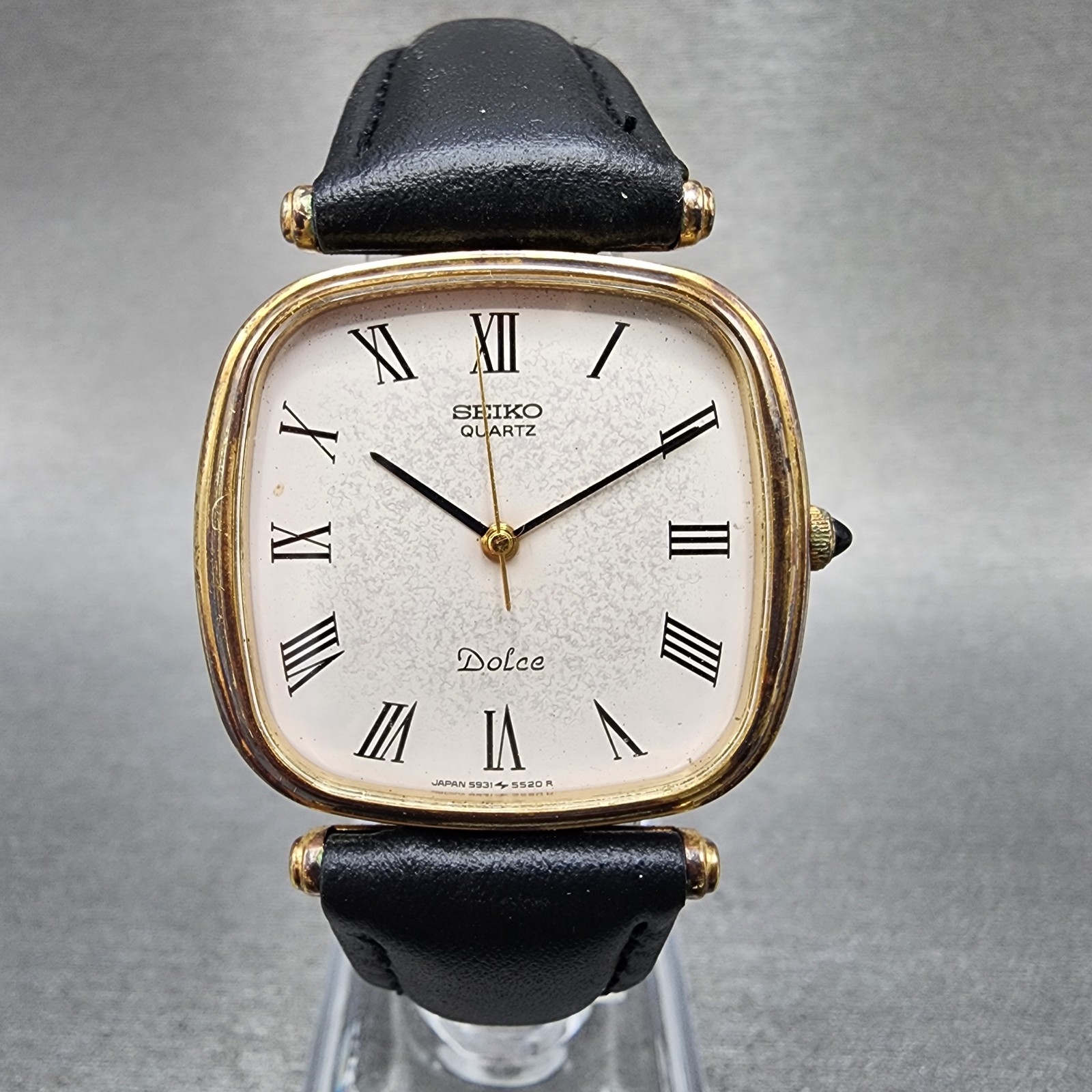 SEIKO Dolce ゴールド ブラック腕時計 SEIKO Dolce ゴールド/ブラック 時計
