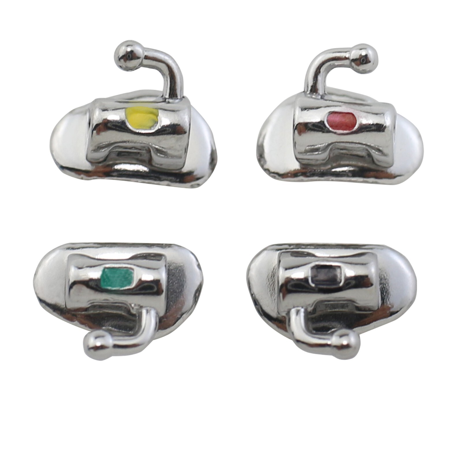 Dental Orthodontic Buccal Tubes 1st 2nd Molar Brackets Roth MBT 0.022 20 Sets 3G