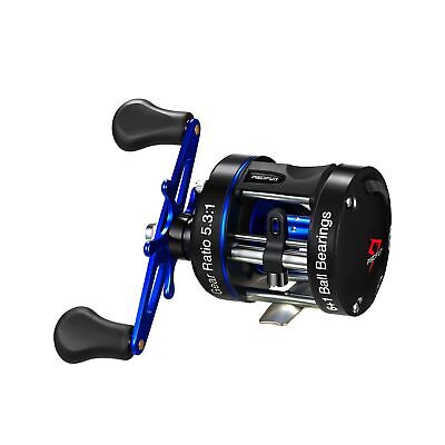 Piscifun Chaos XS Baitcasting Fishing Reel, Reinforced Metal Body Round Baitc...
