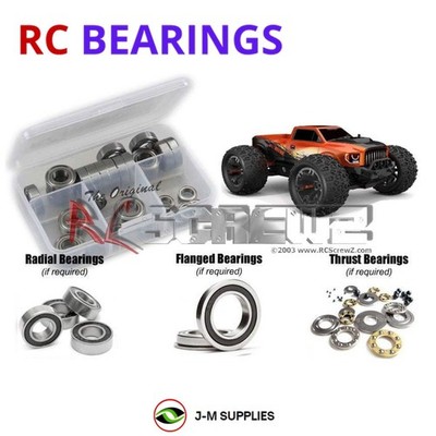 RCScrewZ Rubber Shielded Bearing Kit rcr062r for RedCat TR-MT10e | SET