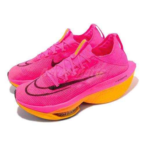 Мужские беговые кроссовки Nike Air Zoom Alphafly Next% 2 Hyper Pink Orange DN3555-600