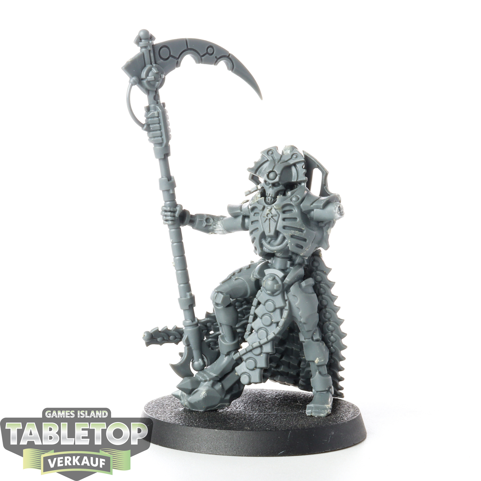 Necrons - Overlord - unbemalt-Arm fehlt