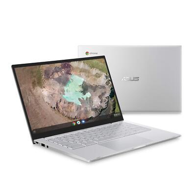 ASUS Chromebook C425 Clamshell Laptop, 14'' FHD 4-Way NanoEdge, Intel Core