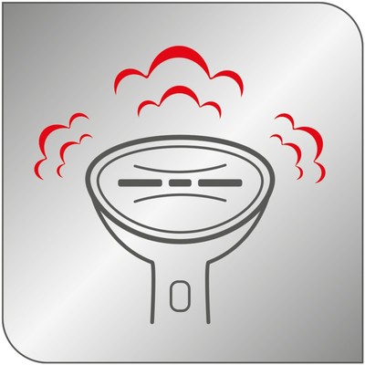 Tefal Access Steam First Dampfbürste DT6131, Dampfbügeleisen, weiß