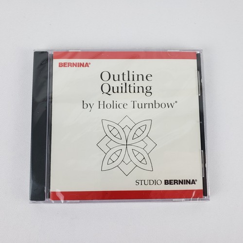 Studio Bernina Pattern Selection Software CD Outline Quilting Holice Turnbow New