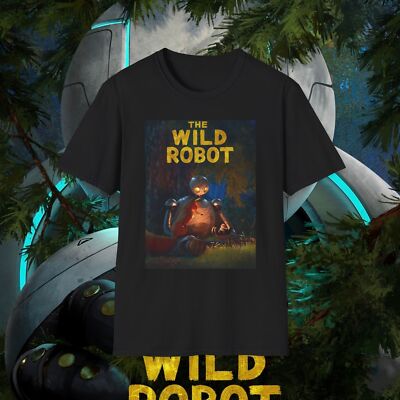 The Wild Robot Pedro Pascal Dreamworks Unisex Softstyle T-Shirt