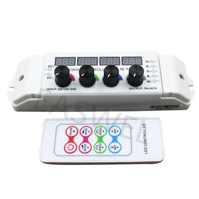RF LED Remote Controller 4 channel led light rgbw controller