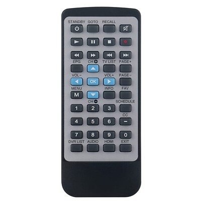 DTA880 Replace Remote Control Fit for RCA DTA880 Digital TV Converter Recorder