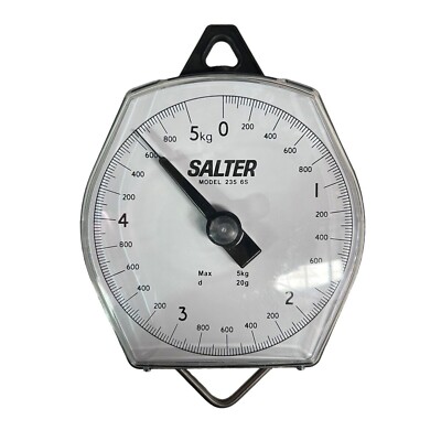 Salter Brecknell 235-6S Hanging Weighing Scales 5KG 20G Resolution New
