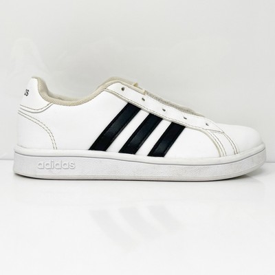 

Adidas Boys Grand Court EF0103 Белая повседневная обувь Кроссовки Размер 12.5K, Белый, Grand Court