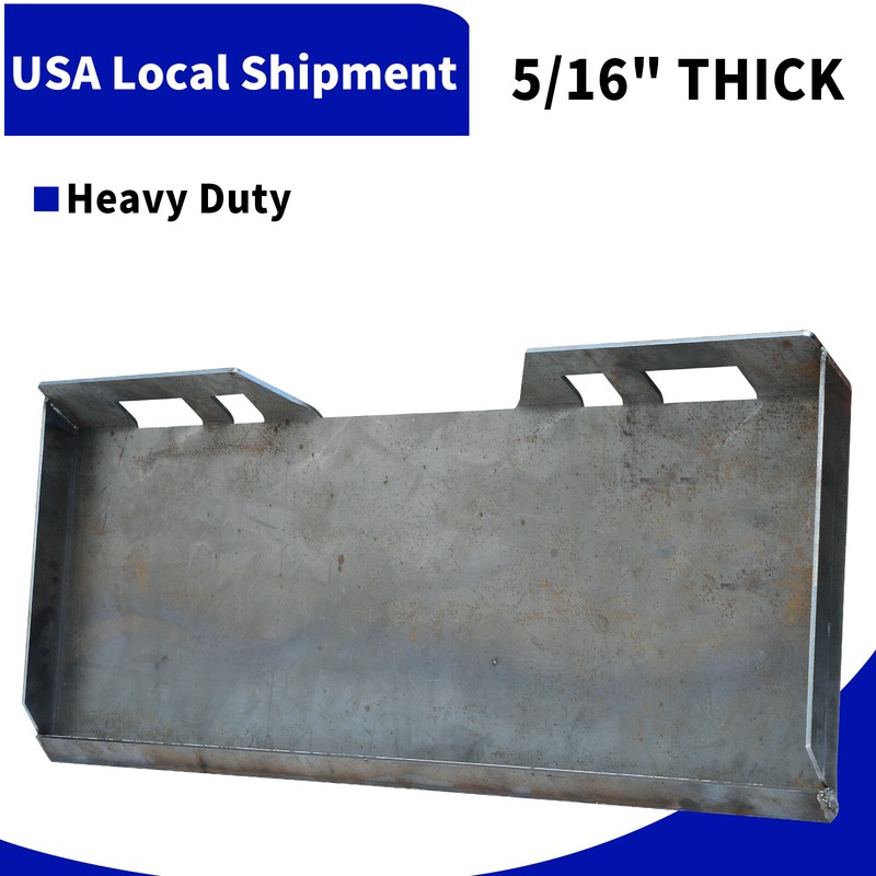 5/16" Mount Plate Skid Steer Loader Attachment for Bobcat Tractor Heavy Duty