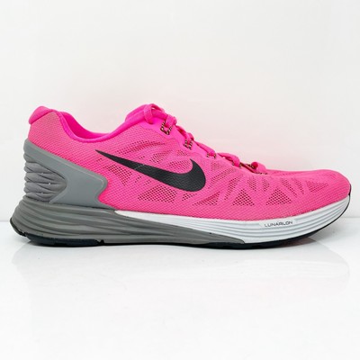 

Nike Womens Lunarglide 6 654434-600 Розовые кроссовки для бега, размер 7,5, Розовый, Lunarglide 6
