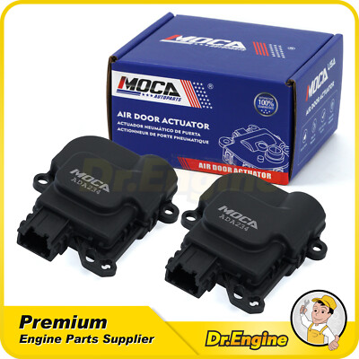 2x HVAC Blend Door Actuator Fit 2011-2018 Ford Explorer Flex Lincoln MKS MKT