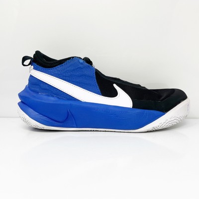 

Nike Boys Team Hustle D 10 CW6735-010 Черные баскетбольные кроссовки, размер 4,5 года, Черный, Team Hustle D 10