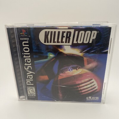 Sony PlayStation 1 (PS1) - KILLER LOOP - Complete, Black Label Fast Shipping  ️