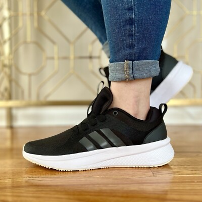 Adidas Edge Lux VI Women's Running Shoe Athletic Sneaker Black #952