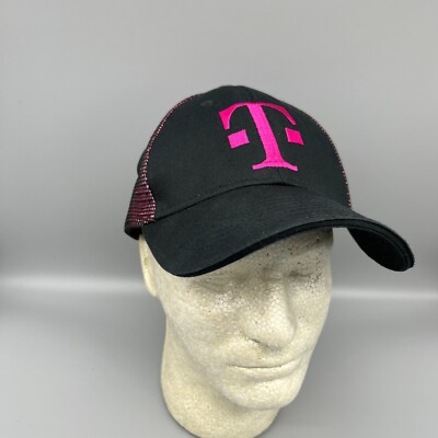T-Mobile Hat Trucker Style Snapback Cell Phone Pink Black Promotional Employees