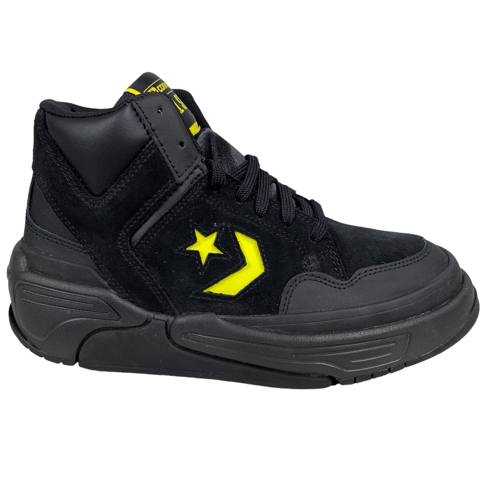 

Converse Weapon CX Mid Monster Clash черный/желтый A03230C (6,5 мужчин / 8 женщин)