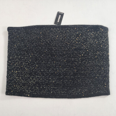 Express Top Womens Large L Black 30765559 $68 Ladies