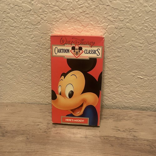Walt Disney Cartoon Classics - Volume 1 - Here's Mickey VHS