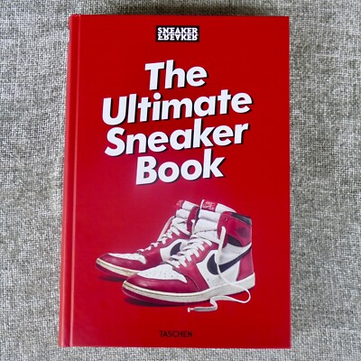 The Ultimate Sneaker Book by Taschen (Sneaker Freaker) coffee table picture red