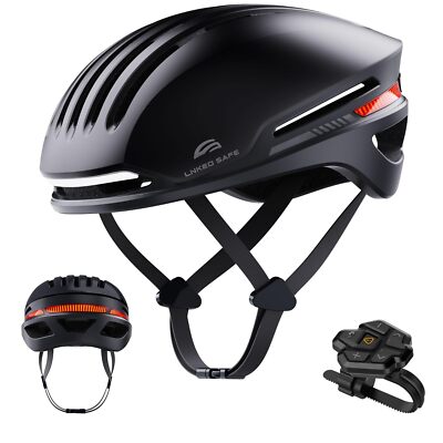 Bike Helmet with Bluetooth Smart Bike Helmet for Adults Men Women with Built-...
