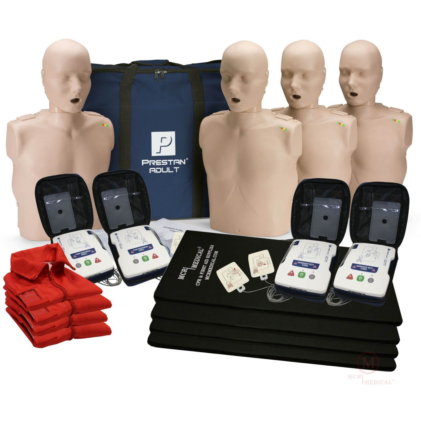 CPR Adult Manikin 4Pack w. Feedback, and AED UltraTrainers eBay