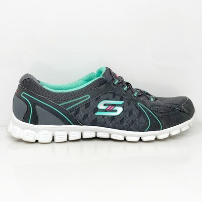 

Skechers Womens EZ Flex 2 22698S Серые повседневные кроссовки, размер 10, Серый, EZ Flex 2