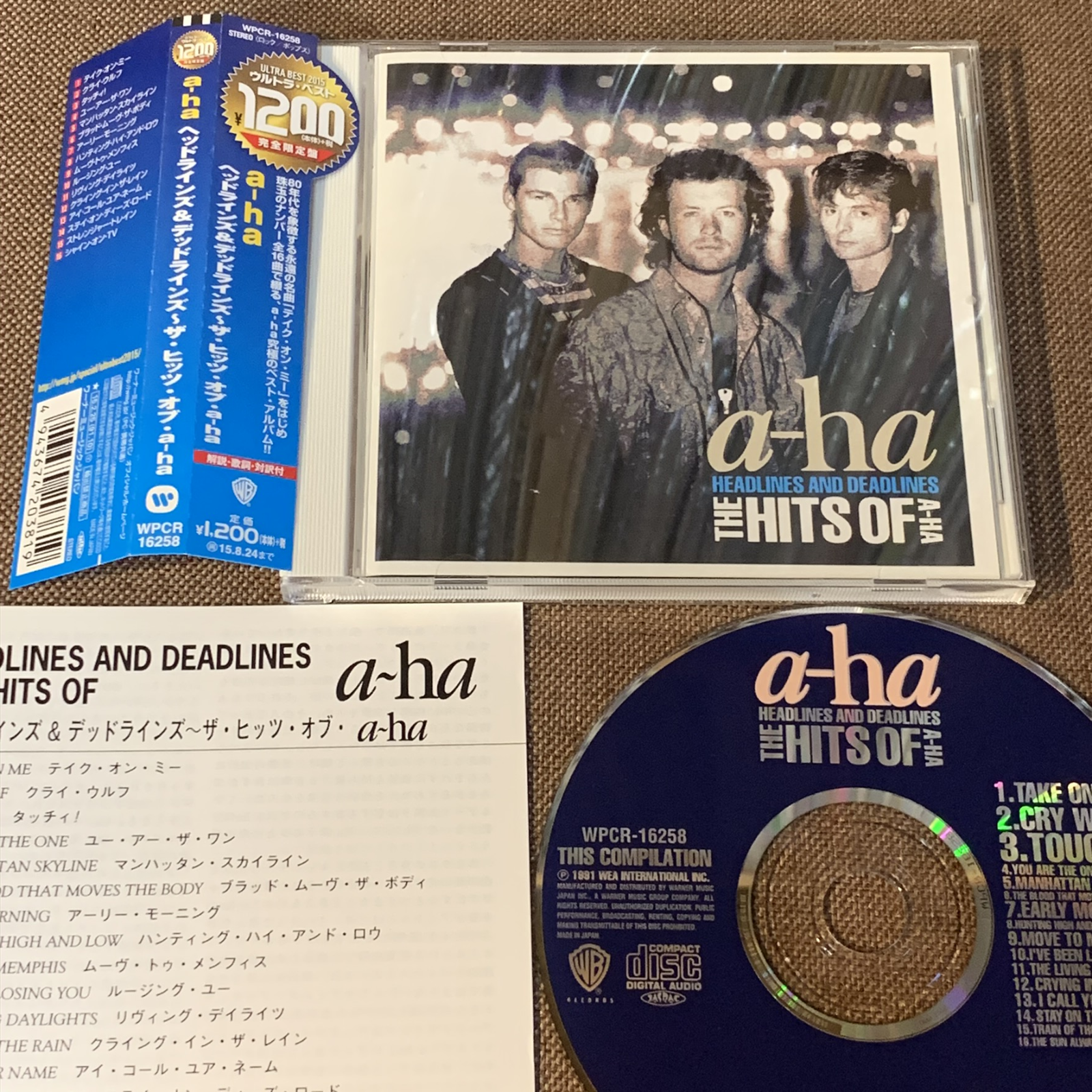 a-ha Headlines And Deadlines JAPAN CD WPCR-16258 w/OBI a-ha Headlines And Deadlines JAPAN CD WPCR-16258 w/OBI