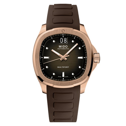 Pre-owned Mido - M0495263729100 - Multifort Tv Big Date