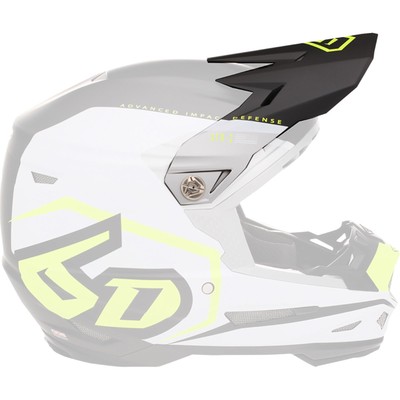 6D Helmets ATR-2 Visor - Delta - Neon Yellow 72-6122