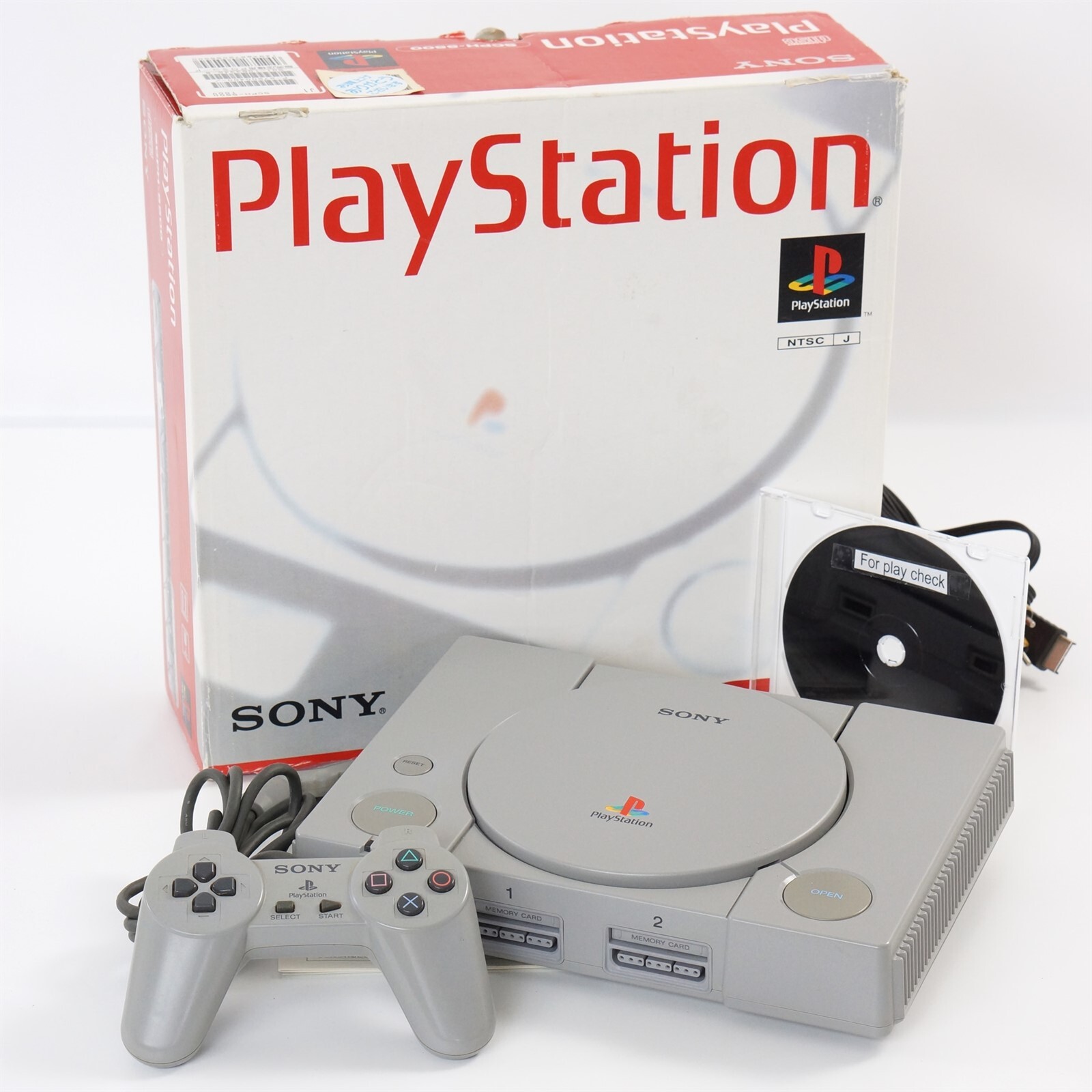 PS1 Playstation Console Boxed SCPH-5500 SONY Tested System