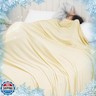 David's Home Double Side Summer Cooling Blanket King, Arc-Chill Q-Max>0.5 Breathable Lightweight Skin-Friendly for Hot Sleepers, Portable Durable Versatile for Home Office Car Picnic, Alabaster Gleam