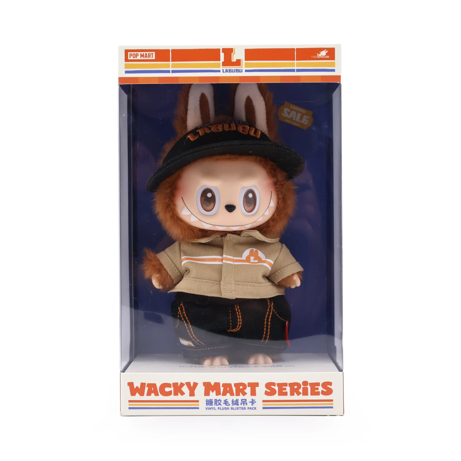 POP MART The Monsters Labubu Wacky Mart Series Vinyl Plush