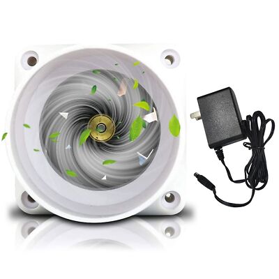 Inline Duct Fan 2 Inch 50mm Ventilation Exhaust 62 CFM Quiet Fan Filter Duct ...