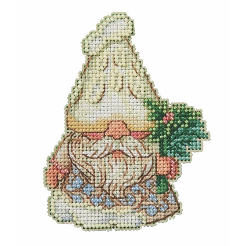 Mushroom Gnome Cross Stitch Kit Mill Hill 2023 Jim Shore Woodland Gnomes