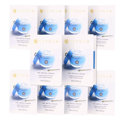 Tatcha Indigo Cream Sampler-Pack of 10- Exp. 2/19