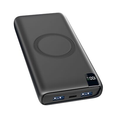 BRENCIL Power Bank 27000mAh, 20W Batteria Esterna Ricarica Rapida, PD4.0 (e0t)