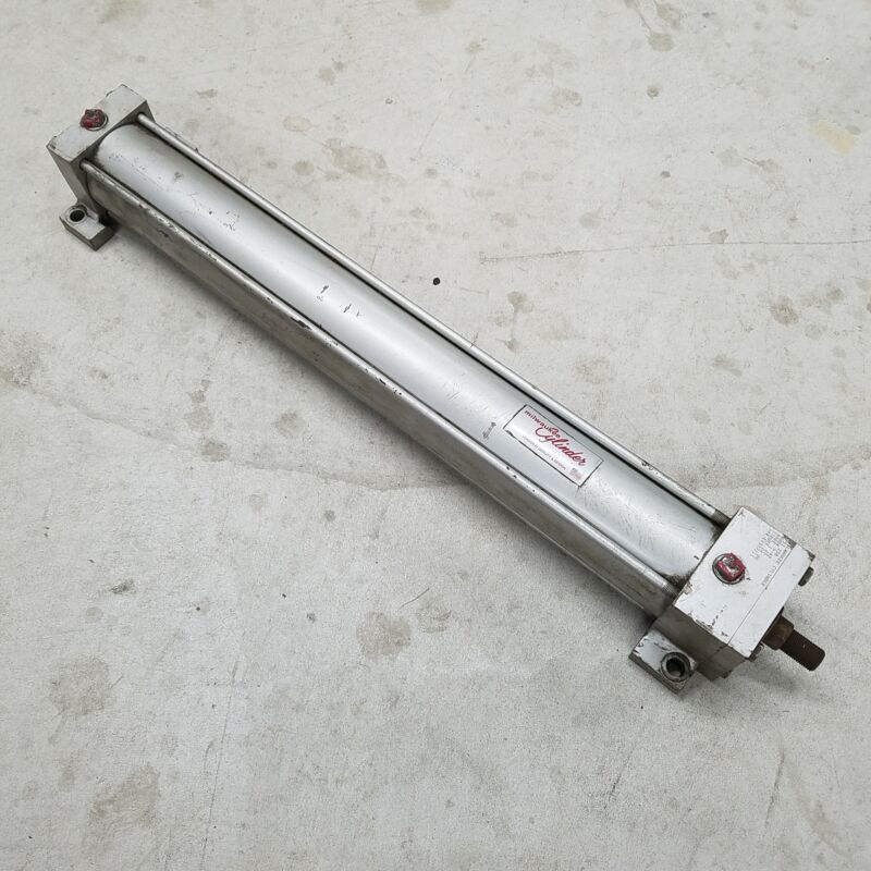 Milwaukee A-42 Pneumatic Cylinder 3.25" Bore, 24.00" Stroke, 250PSI, 1/2" NPT