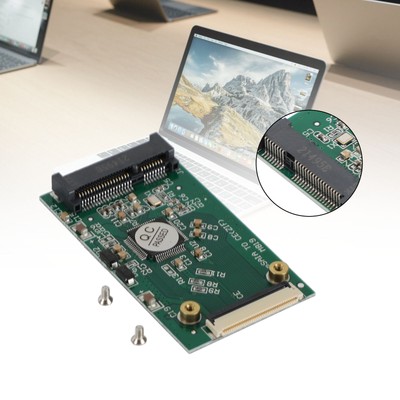 Mini PCI-E mSATA to CE ZIF 1.8 inch SSD to 40 pin Adapter Converter Card