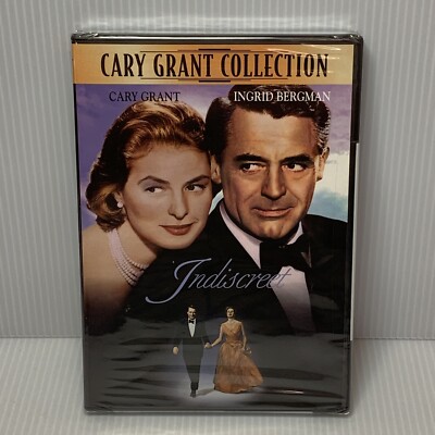 Indiscreet (Cary Grant Collection DVD, 1958 / 2001) Ingrid Bergman ~ New Sealed