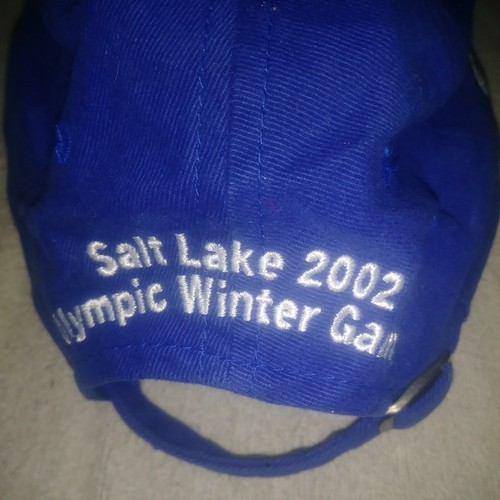 2002 Winter Olympics Hat Cross Country Skiing. Blue Olympic Venue Collection