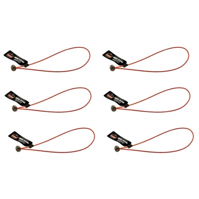 Wire Tool Attachment Tail with Loop End Tool Weight Capacity 2lbs 6-Pack Ergo...