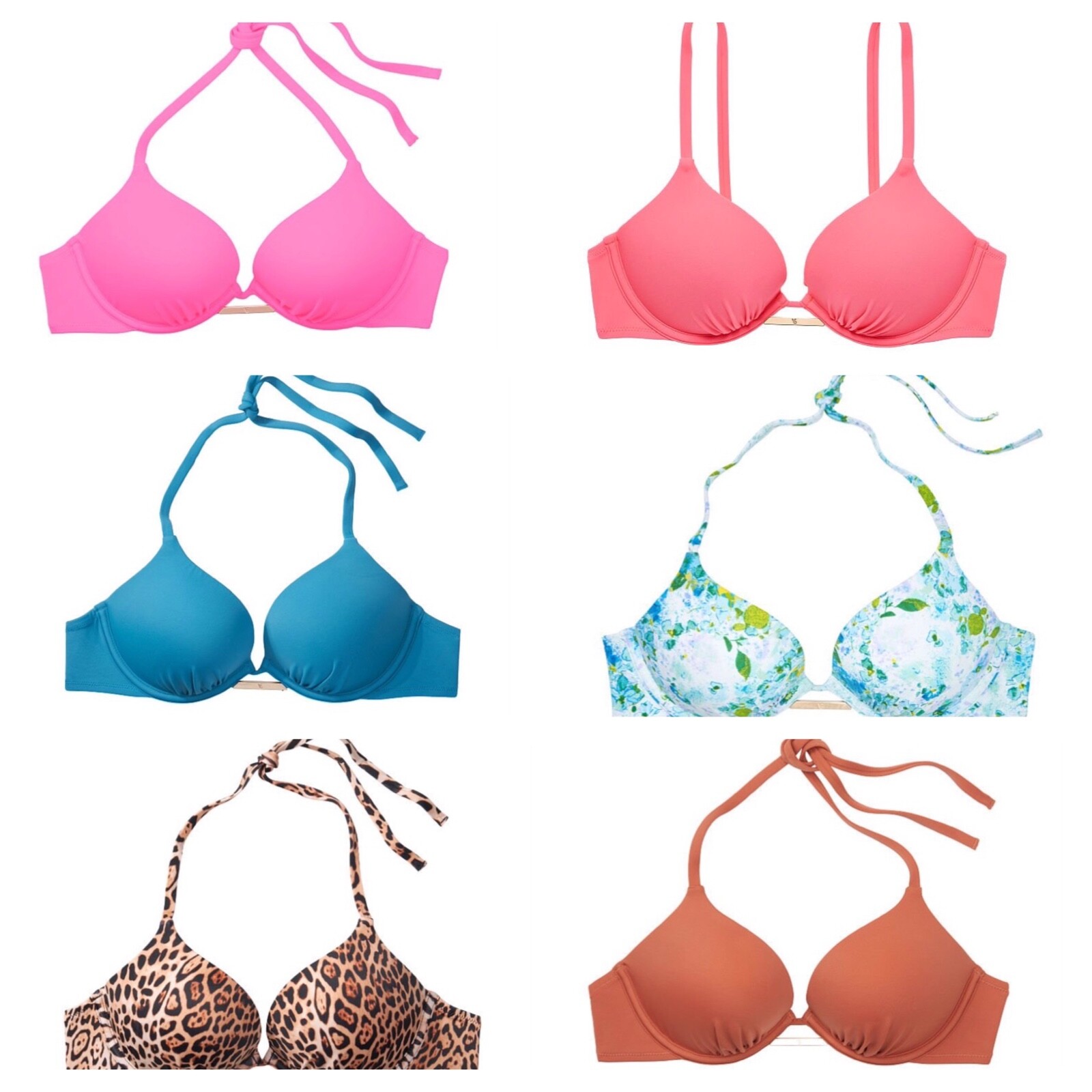 underwire push up bikini