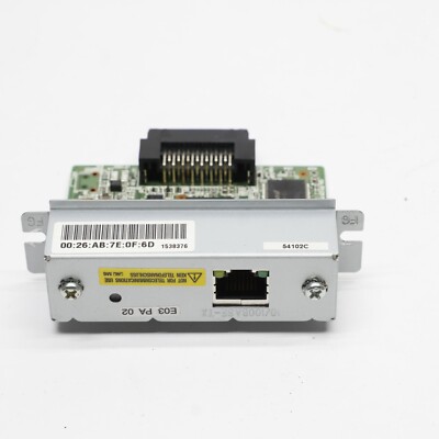 UB-E03 M252A ETHERNET INTERFACE CARD FITS FOR EPSON TM-T88V T4-E2