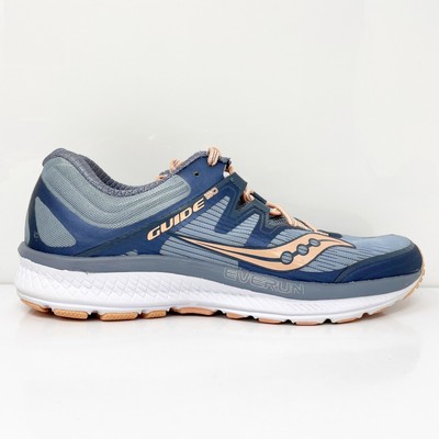 Saucony Womens Guide ISO S10415-5 Синие кроссовки для бега Размер 7,5, Синий, Guide ISO
