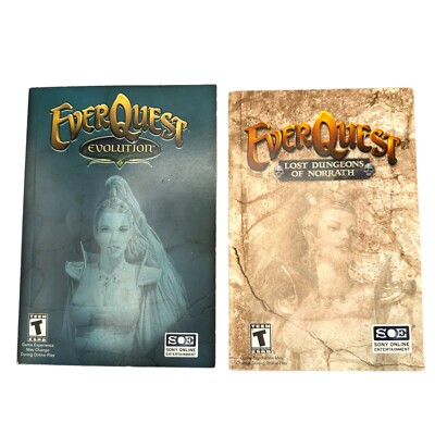 EverQuest PC Game Manual-Expansion for Evolution & Lost Dungeons Of Norrath